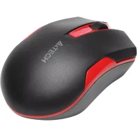 Мышь A4Tech G3-200N (черный/красный) фото 2